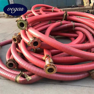 Discharge and Suction <strong>Hose</strong> With Steel Wire <strong>Spiral</strong> Reinforced 1-12 Inch Heavy Duty Water Sand Mud Flexible Rubber <strong>Hose</strong> - Product Image 6