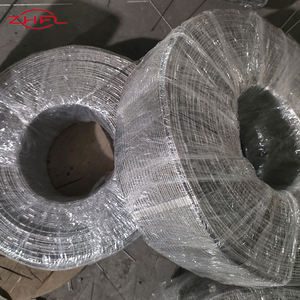 Venta al por mayor de alta resistencia de alambre de acero inoxidable duradero de malla de cable de malla de diamante forma de agujero de estilo tejido de tejido liso - Product Image 6