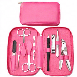Ensemble d'outils à ongles parfaits pour filles Pink Lady, kits professionnels de <span class=keywords><strong>manucure</strong></span> et de pédicure française - Product Image 1