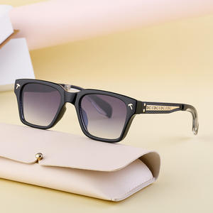 Gafas de sol polarizadas Tory Burch con montura cuadrada para hombre, montura negra, lentes TAC, protección UV400, gafas de sol para conducir al aire libre - Product Image 4