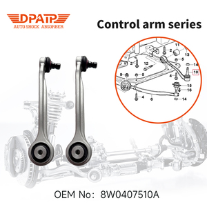 8W0407510A <span class=keywords><strong>Prix</strong></span> usine Pièces automobiles Kit <span class=keywords><strong>de</strong></span> bras <span class=keywords><strong>de</strong></span> suspension Kits d'angle <span class=keywords><strong>de</strong></span> braquage Bras <span class=keywords><strong>de</strong></span> suspension supérieur avant pour Audi A4 B9 8W - Product Image 1
