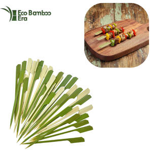 Palillos de Bambú Teppo Sostenibles, Resistentes y Desechables, Palitos para Banderas con Logotipo Personalizado, Empaquetado al por Mayor, Precio de Fábrica Económico - Product Image 1