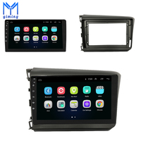 Radio para Auto con Android 11 para Honda Civic 2012 2013 2014 2015, Navegación GPS, Pantalla Táctil de 9 Pulgadas, Unidad Principal Estéreo Multimedia, LHD