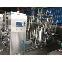 Machine de stérilisation UHT tubulaire pour la sauce tomate, concentré de fruits, pasteurisateur