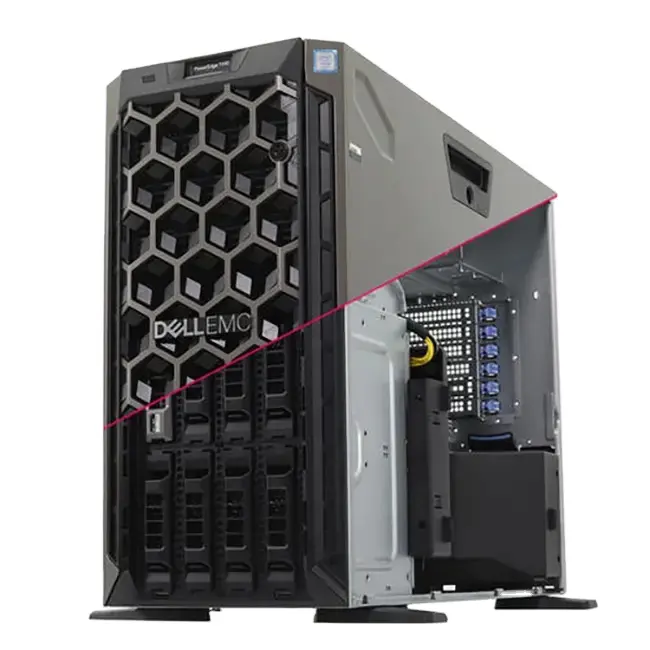 उच्च गुणवत्ता वाले मूल Intel Xeon 5118 2.3G D ell PowerEdge T440 टॉवर सर्वर स्टॉक में उपलब्ध है