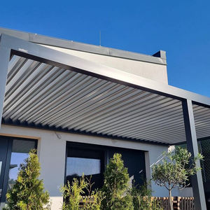 3x3 3x4 <span class=keywords><strong>5x6</strong></span> 6x6m Gazebo Pergola alluminio pergolato esterno pergolato in alluminio motorizzato - Product Image 2