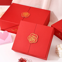Ensemble de boîtes cadeaux de luxe, boîtes décoratives assorties de plusieurs tailles pour cadeaux de fête, ornements, artisanat, faveurs de mariage