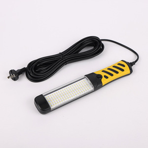 ไฟตรวจสอบแบบ LED 100 ดวง สีดำและสีเหลือง พกพาสะดวกสำหรับงานยานยนต์ พร้อมสายไฟและแหล่งจ่ายไฟ AC - Product Image 1