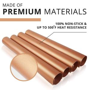 Tapetes antiadherentes para <span class=keywords><strong>barbacoa</strong></span>, fáciles de limpiar para asar, hornear, parrilla eléctrica, carbón de <span class=keywords><strong>Gas</strong></span>, 100% - Product Image 4