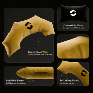 Cuscino da gioco convertibile che assorbe il sudore: assorbe rapidamente il sudore, prevenendo scivolamenti e cadute. Lavabile e Reversibile. - Product Image 2