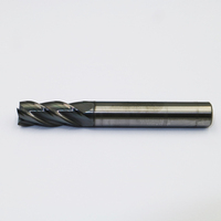 Fraise en carbure HSS, fraise droite à 2 dents, fraise à une dent, 10 mm, 1/2 pouce, pour machine CNC