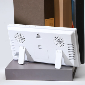 Horloge de <span class=keywords><strong>table</strong></span> numérique LED intelligente et colorée pour la maison, grand affichage avec rétroéclairage, température et semaine pour la chambre - Product Image 6