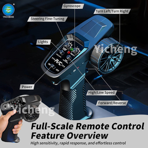Coche <span class=keywords><strong>de</strong></span> Carreras RC 4WD a Escala 1:24 con Giroscopio, <span class=keywords><strong>Control</strong></span> Remoto Totalmente Proporcional, Luces LED, Alta Velocidad, Vehículo RC <span class=keywords><strong>de</strong></span> Alta Gama - Product Image 3