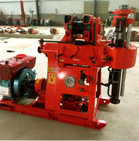 La plate-forme de forage de puits d'eau entièrement hydraulique XY-100 et la plate-forme de forage de surface rotative ont une profondeur de forage de 100 mètres