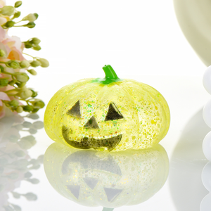 <span class=keywords><strong>Jouet</strong></span> à presser en maltose en forme de citrouille pour Halloween, avec paillettes et sequins, <span class=keywords><strong>jouet</strong></span> amusant en forme de citrouille, outil de thérapie sensorielle doux - Product Image 6