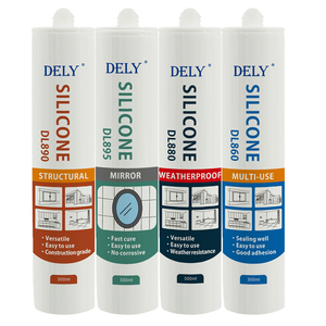 Giá tốt nhất không thấm nước Silicon Sealant các nhà sản xuất dính GP màu xanh lá cây màu <span class=keywords><strong>Silicone</strong></span> sealant - Product Image 4