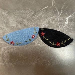 Kipá Judí<span class=keywords><strong>a</strong></span> Blanca Tejida <span class=keywords><strong>a</strong></span> Mano OEM de Fábrica, Kipá Boho Yarmulke con Bordado <span class=keywords><strong>para</strong></span> Bodas, Bar Mitzvah, Sombreros de Ramadán <span class=keywords><strong>para</strong></span> Hombres - Product Image 5