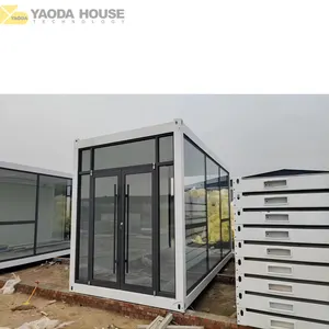 Kosten günstige feuerfeste wasserdichte flache Packung Fertig container Haus Eps Sandwich Panel Flat Pack Container