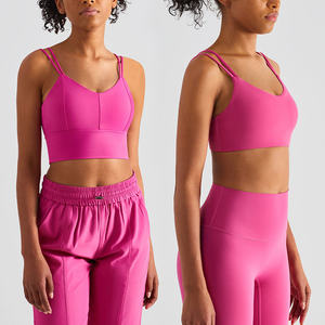 얀야 통기성 좋은 부드러운 짐 테니스 세트, 높은 신축성의 스포츠 피트니스 요가 스커트 슈트, 골프 피클볼 웨어 여성용 2피스 세트 - Product Image 4