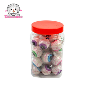 3 <span class=keywords><strong>D</strong></span> Gummy Candy Halal Soft Chewy Gummy Candy Eyeball Design Jelly Jam Filled Caramelos de Halloween - Product Image 3