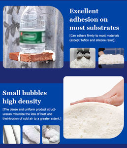 Scellant en <span class=keywords><strong>mousse</strong></span> PU OEM d'usine à haute expansion, <span class=keywords><strong>isolation</strong></span> <span class=keywords><strong>thermique</strong></span>, insonorisation et <span class=keywords><strong>isolation</strong></span> contre la chaleur - Product Image 2