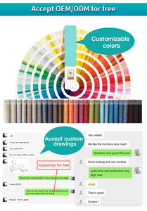 <span class=keywords><strong>Tissu</strong></span> acoustique pour espace rectangulaire 2 places, meuble de canapé d'intimité insonorisé avec étagère et coussin - Product Image 4