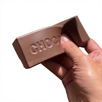Jouet anti-stress souple en mousse PU à remontée lente, imitation barre de chocolat/beurre, unisexe, à partir de 14 ans