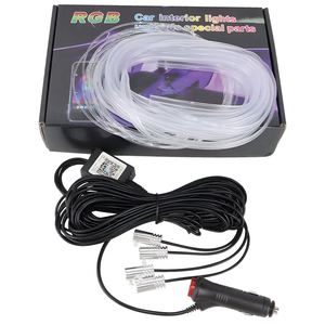 Tira de Luces LED RGB para Decoración, Control por Aplicación, Resistente al Agua, 12V, Flexible, Luz Fría, para Uso Diurno, 10W, 2 Años de Garantía, Suministro de Fábrica - Product Image 2