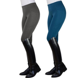 Wholesale Manufacturer Factory Women Custom Silicon Equestrian Horse Riding Leggings <b>Tights</b> - Product Image 3
