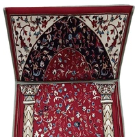 Tapis de prière islamique pliable tendance 2020, Sejadah, tapis de prière musulman de voyage avec dossier