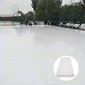 Dalles de sol synthétiques pour patinoire extérieure en UHMWPE, antidérapantes pour le patinage artistique, service de découpe sur mesure - Product Image 6