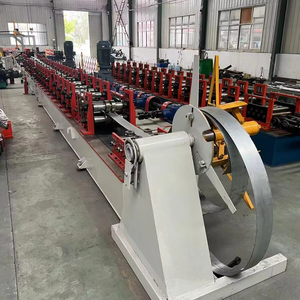 Linea di profilo della struttura solare completamente automatica in acciaio GI che forma la macchina formatrice del rotolo del canale di U Unistrut - Product Image 1