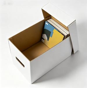 New Style Corrugated <b>Cardboard</b> Custom Printed OEM <b>Box</b> For Comic Books Collector <b>Storage</b> - Product Image 2