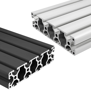 Nhôm Nhà cung cấp tùy chỉnh nhôm đùn Đen t khe aluminio ép đùn 40160 nhôm hồ sơ - Product Image 1