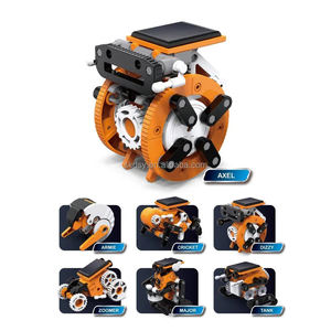 7 trong 1 montessori-lấy cảm hứng từ gốc năng lượng mặt trời Robot đồ chơi thiết lập sáng tạo Khoa Học & kỹ thuật học tập cho trẻ em Hộp bao bì - Product Image 2