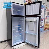 Équipement de réfrigération D 280L, réfrigérateurs compacts, congélateur supérieur, toutes pièces réfrigérées pour la maison, distributeur d'eau pour réfrigérateur
