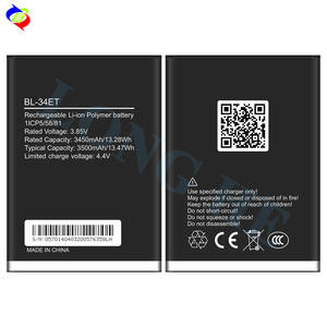 100% Unterstützung Schnellladung BL-34ET BB2 POP3 Original Li-Ionen-Polymer Wiederaufladbarer Handy-Akku für Tecno POP 3 - Product Image 2