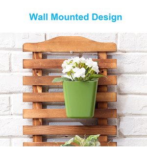 Grand <span class=keywords><strong>support</strong></span> <span class=keywords><strong>mural</strong></span> vertical extérieur <span class=keywords><strong>pour</strong></span> plantes, jardinière suspendue en bois, décoration verte en treillis <span class=keywords><strong>pour</strong></span> balcon, jardin et mur - Product Image 4
