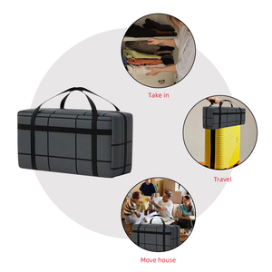 Bolsa de almacenamiento gruesa, portátil, resistente al desgaste, de gran capacidad, para ropa y edredones, impermeable, grande. - Product Image 6