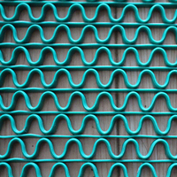 Tapis de sol en PVC de type S de bonne qualité et à prix abordable, 3,5 à 8 mm, imperméable, antidérapant, drainant, pour salle de bain, toilettes, hall d'entrée