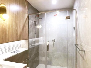 Module de salle de bain de luxe préfabriqué en acier léger, cabine de douche tout-en-un intégrée - Product Image 3