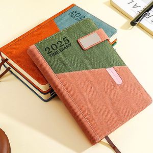 Agenda Personalizada 2026, Libreta Diaria A5 con Logotipo Promocional, 100 Hojas, PU+Papel, Encuadernación Cosida - Product Image 1