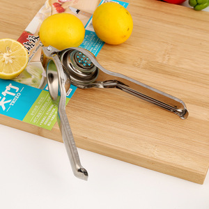 Manual Juicer Stainless Steel 2 Piece Handheld Citrus <b>Squeezer</b> For Lemon Orange <b>Juice</b> Making - Product Image 4