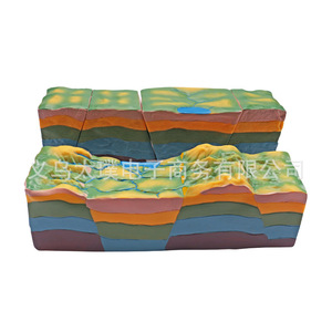 Fault structures, horsts, grabens development models, <b>geography</b> teaching models, geological display models wholesale - Product Image 1