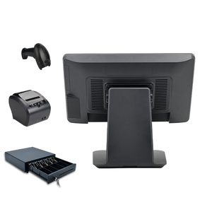 Tích hợp tiền mặt hộp MSR Máy quét Máy in nhiệt gilong làm cho bộ vi xử lý <span class=keywords><strong>Core</strong></span> <span class=keywords><strong>i5</strong></span> <span class=keywords><strong>Core</strong></span> i3 4GB RAM 64GB SSD cảm ứng màn hình POS - Product Image 6