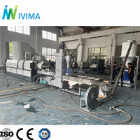 Máquina Granuladora de Plástico Automática 3 en 1 Tipo Compactador para Bolsas Tejidas de PP y PE