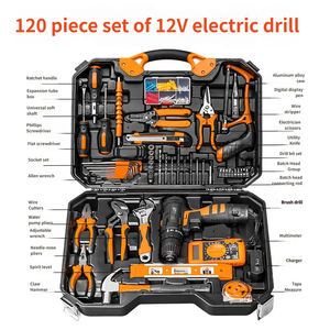 Ensemble de perceuses électriques de qualité industrielle Haojin Wanhui pour la réparation du bois, personnalisable OEM, garantie 1 an - Product Image 1
