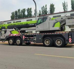 รถเครนติดรถบรรทุกมือ<span class=keywords><strong>สอง</strong></span> ซูมไลออน 55 ตัน รุ่น ZTC550V ประสิทธิภาพสูงสุด สำหรับงานก่อสร้างและยกของ - Product Image 4