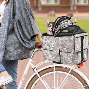 <span class=keywords><strong>Panier</strong></span> de vélo <span class=keywords><strong>pour</strong></span> <span class=keywords><strong>chien</strong></span> Long <span class=keywords><strong>porte</strong></span>-vélo <span class=keywords><strong>pour</strong></span> animaux de compagnie sacoche de vélo arrière sac d'équitation <span class=keywords><strong>panier</strong></span> de caisse portable - Product Image 1