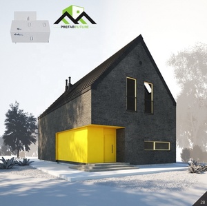 ประกอบง่าย prefab พ็อดสำนักงานแข็งแรงทนทานอาคารโลหะทันสมัยที่เก็บของสไตล์การออกแบบอุตสาหกรรมสำหรับบ้านไร่อื่นๆ - Product Image 4